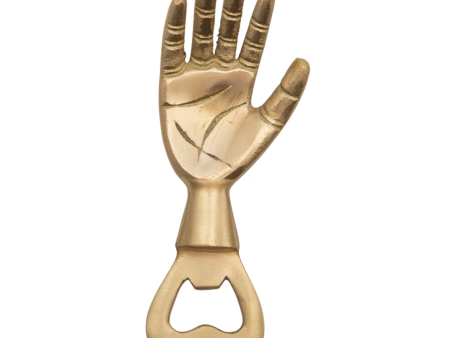 Brass Hand Bottle Opener Fashion