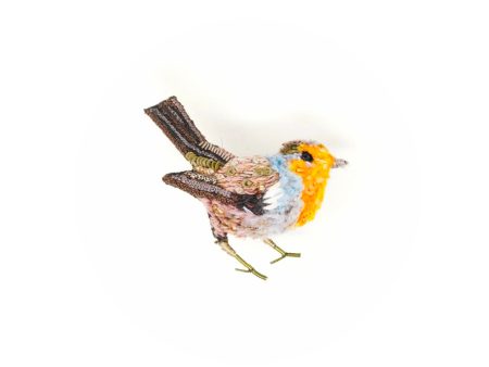 Robin Red Breast Brooch Pin Fashion