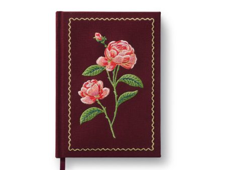 Roses Embroidered Journal Sale