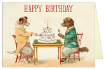 Dogs & Cake Birthday Card Supply