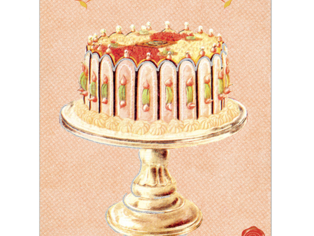 Happy Birthday Cake Card Fashion