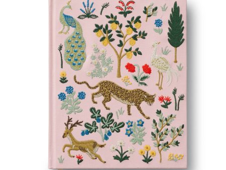 Embroidered Menagerie Sketchbook on Sale