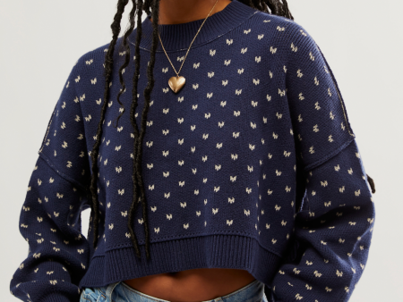 Pattern Easy Street Crop Pullover Sweater Online