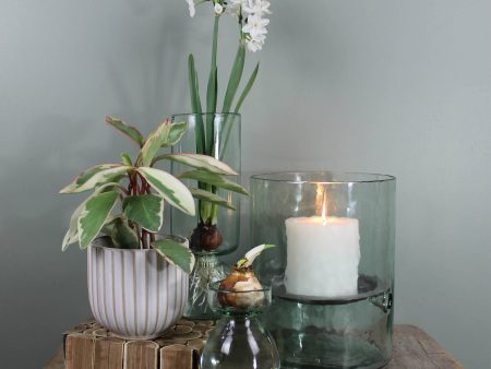 Recycled Glass Bulb Vase For Cheap